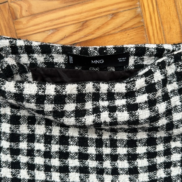Mango houndstooth midi skirt - Picture 3 of 4